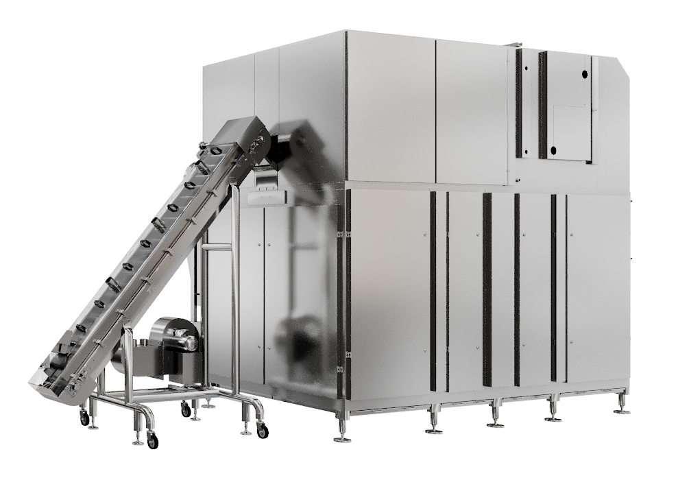 129TRH Cooling tunnel for ball lollipops