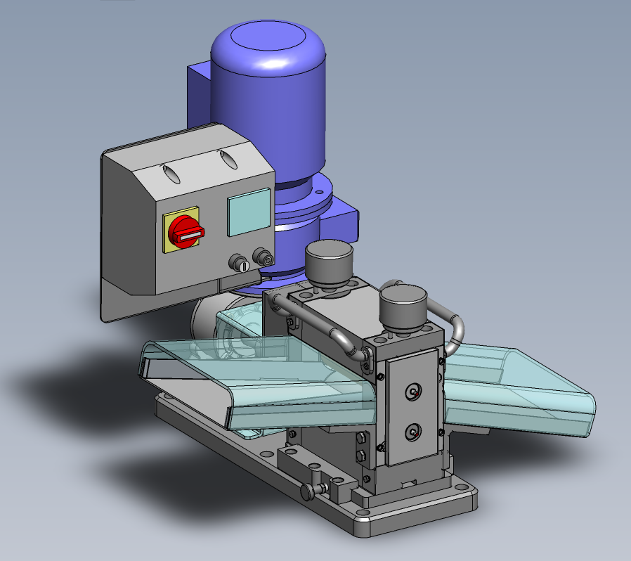 093CIB Motorized drop roller